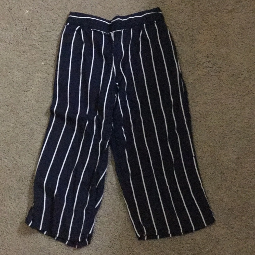 A navy blue outfit
